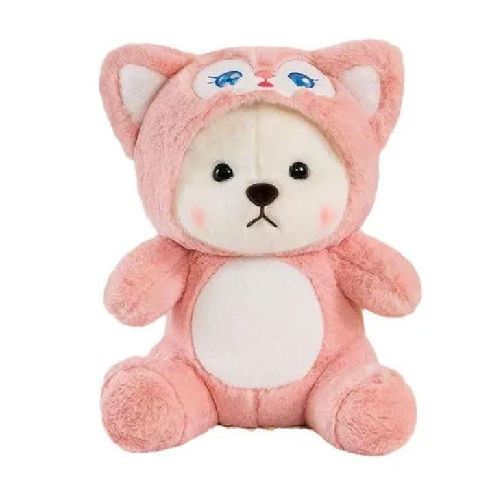 Storescent Hooded Teddy Bear Soft Toys for Kids - Stuffed Animal Plush Soft Toy for Boys & Girls - Cute Lovely Hooded Teddy 30cm