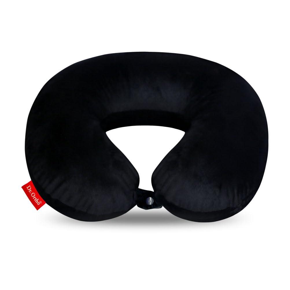 Dr.Ortho Orthopaedic 360 Travel Neck Rest, Neck Pillow for Travel, Travel Pillow for Neck & Head Support, Travel Neck Pillow for Car, Flights