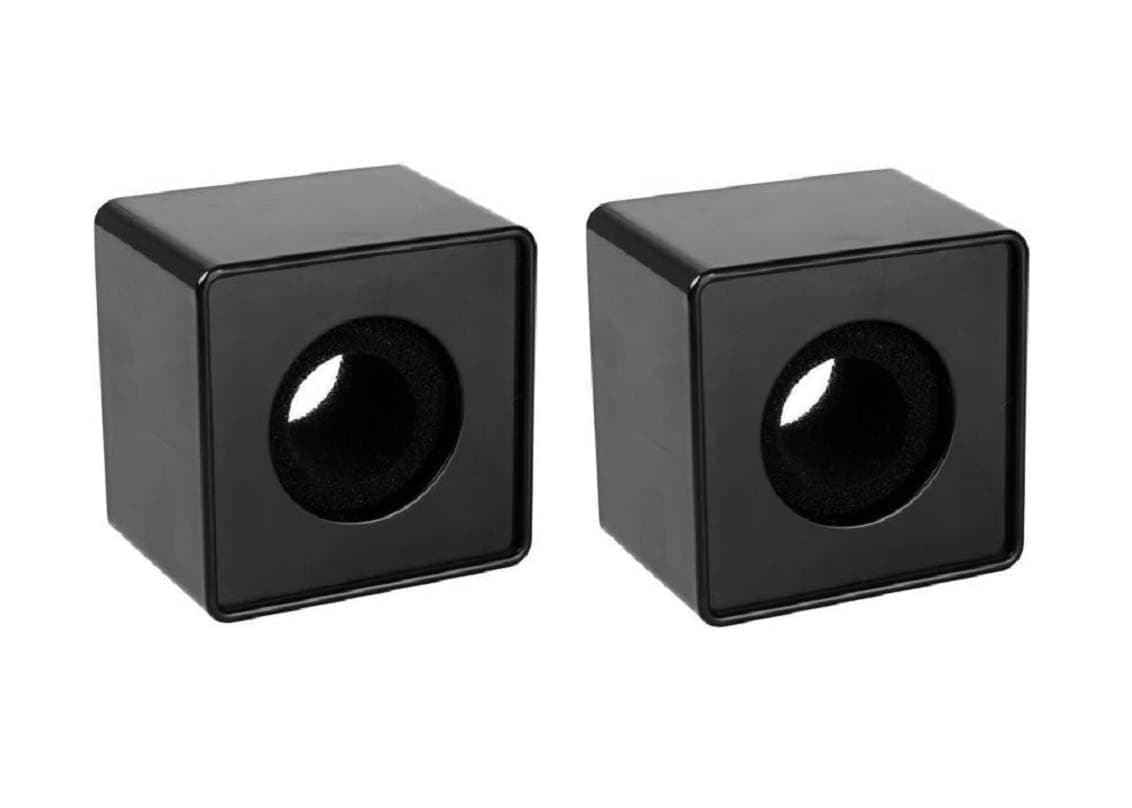 FLAXZY Mic Id Logo Square Interview Microphone Logo/Flag Station Microphone Flag Station Mic ID 2 Square (Pack of 2) (Black)