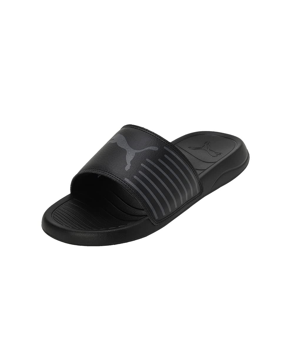 PUMA | Geo Slides | Black-Cool Dark Gray | 9UK