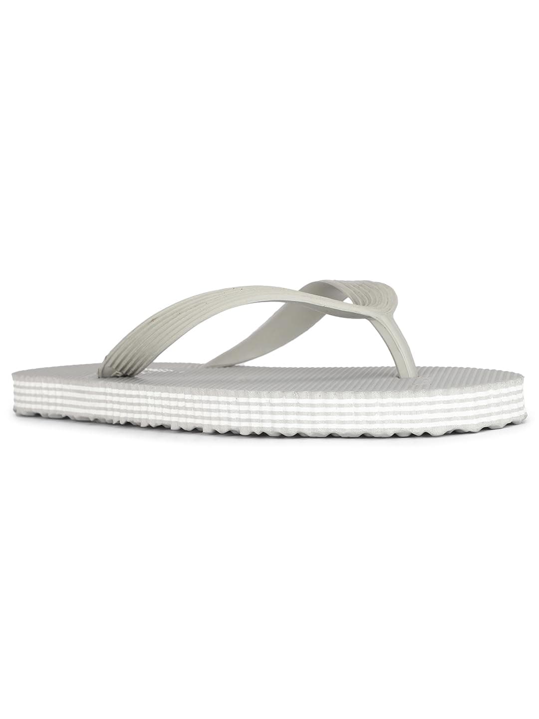 Bata Ortho Comfit Mens Men's Grey Flip Flops - 8 UK (8772949)