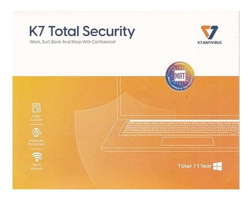 K7 Total Security MAT Version 1 Device - 1 Year [windows] [software_key_card] ( 1 nos )