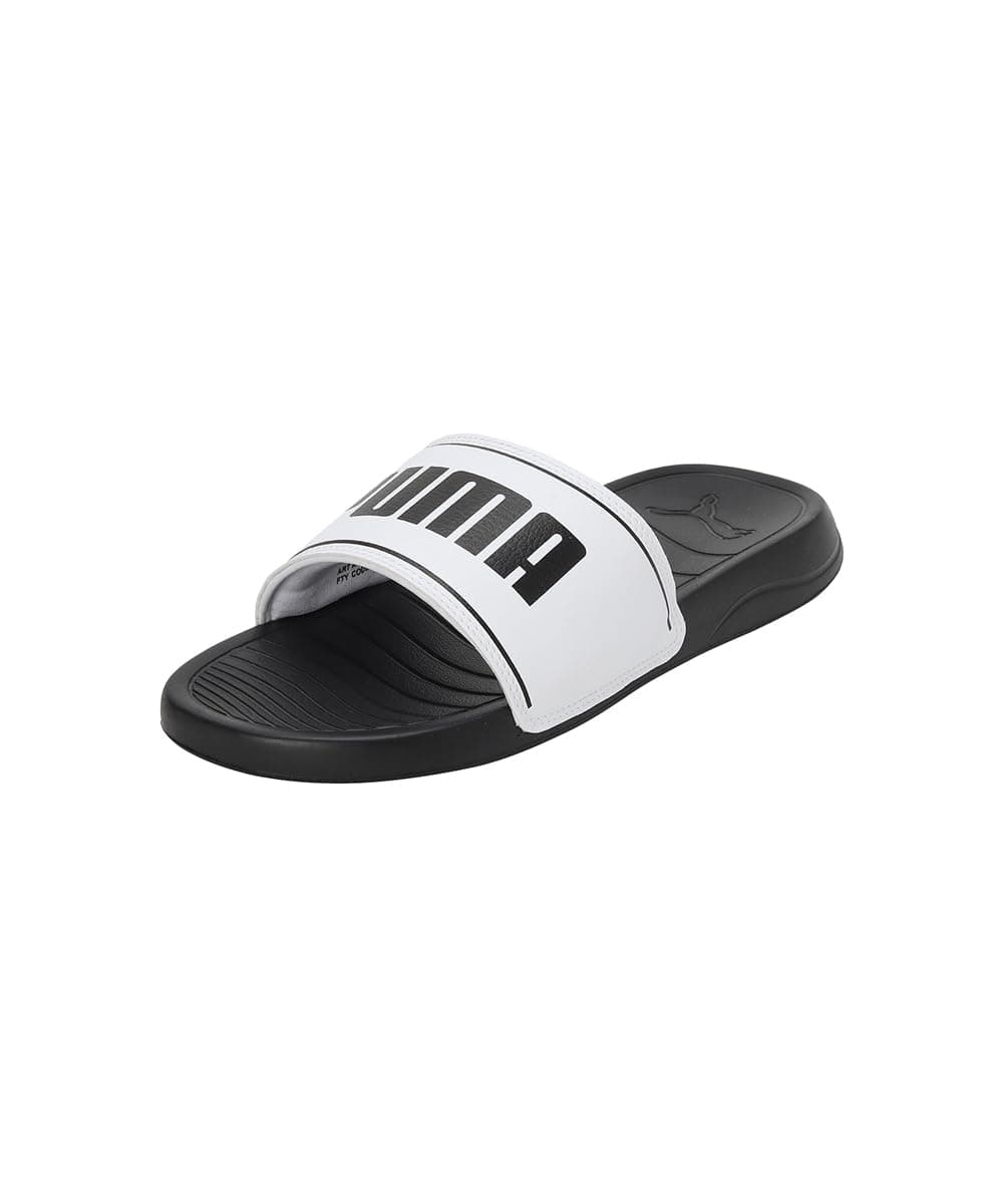 PUMA | Slide Max Slides | Black-White | 7UK