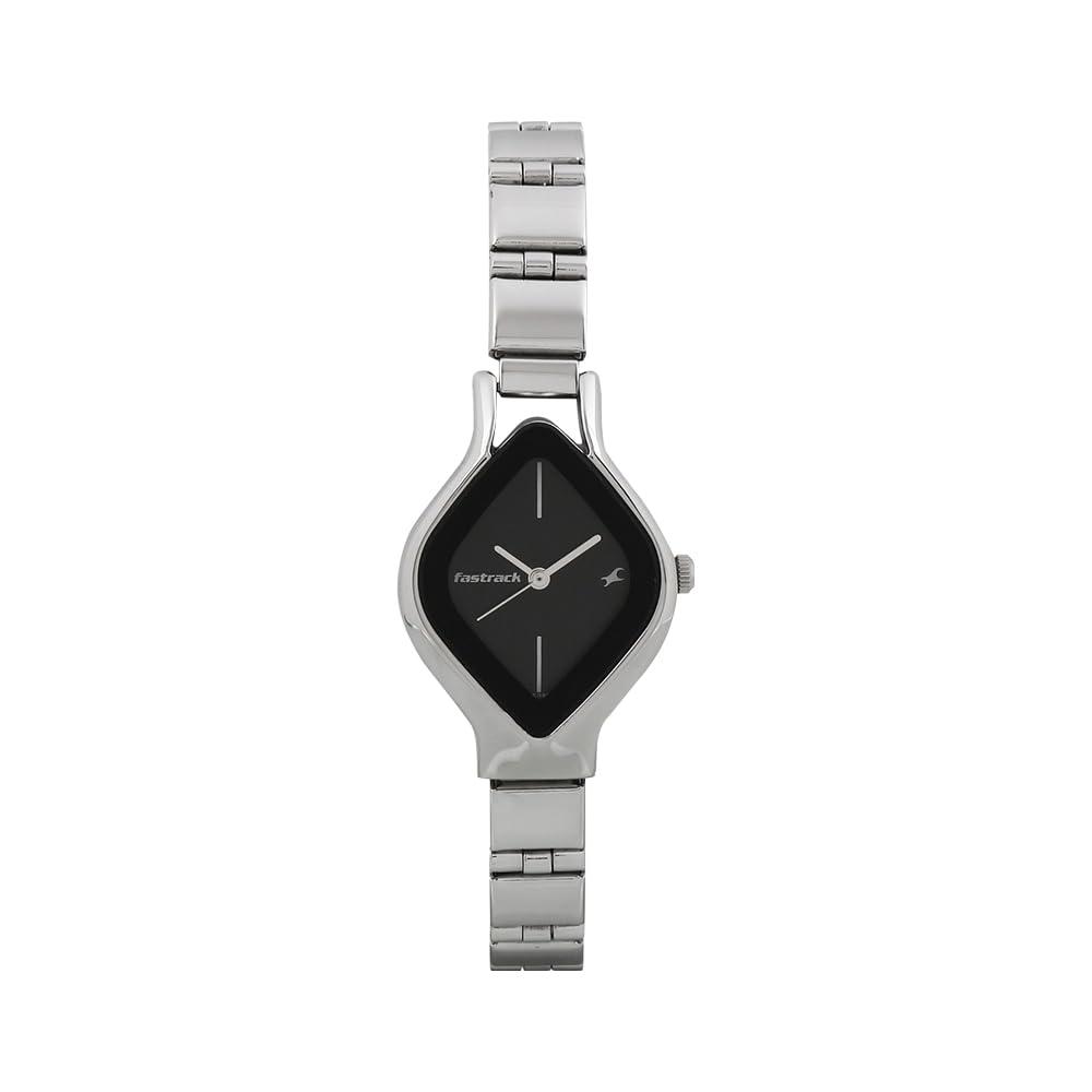Fastrack Analog Black Dial Women's Watch NM6109SM02/NN6109SM02