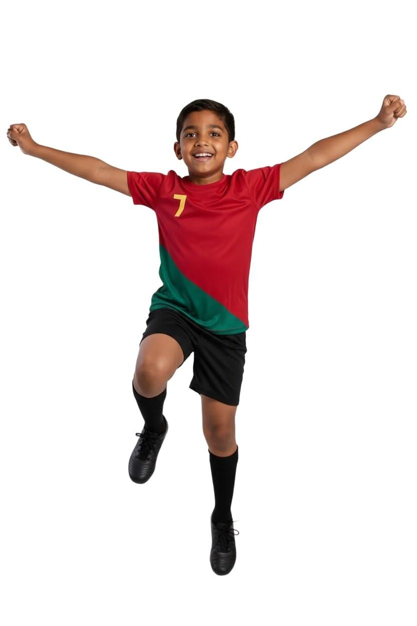 Clothing Accessories Boys Sportswear Shirts Tees 7 8000_9003 M2 Red Green XX Large