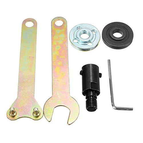 THEMISTO - built with passion 5 mm Shank M10 Arbor Mandrel Cutting Tool Accessories for Angle Grinder Drill and RS775 Motor, Metal, Multicolor