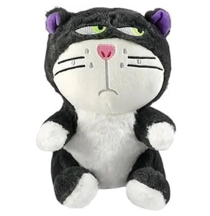 HUG 'n' FEEL SOFT TOYS – Lucifer Cat 25cm Soft Toy Plush Toy | Big Stuffed Animal | Ultra Soft, Huggable & Cuddly Gift for Kids, Girls, Boys | Perfect for Birthday, Valentine’s Day