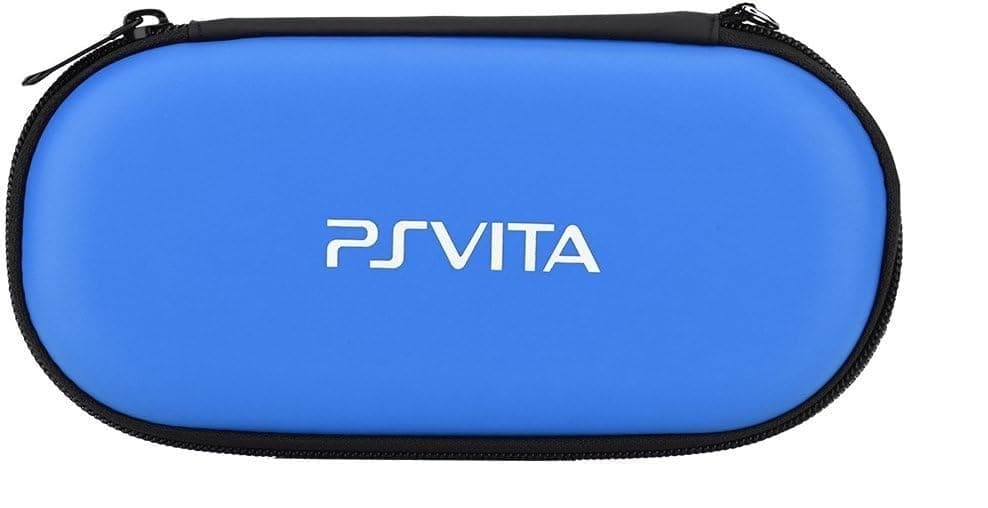 TMG PS Vita Case, Carrying Case Compatible for PS Vita, Portable Travel Carrying Bag for Sony PS Vita, Waterproof and Whockproof Professional PlayStation Vita Travel Pouch (Blue)