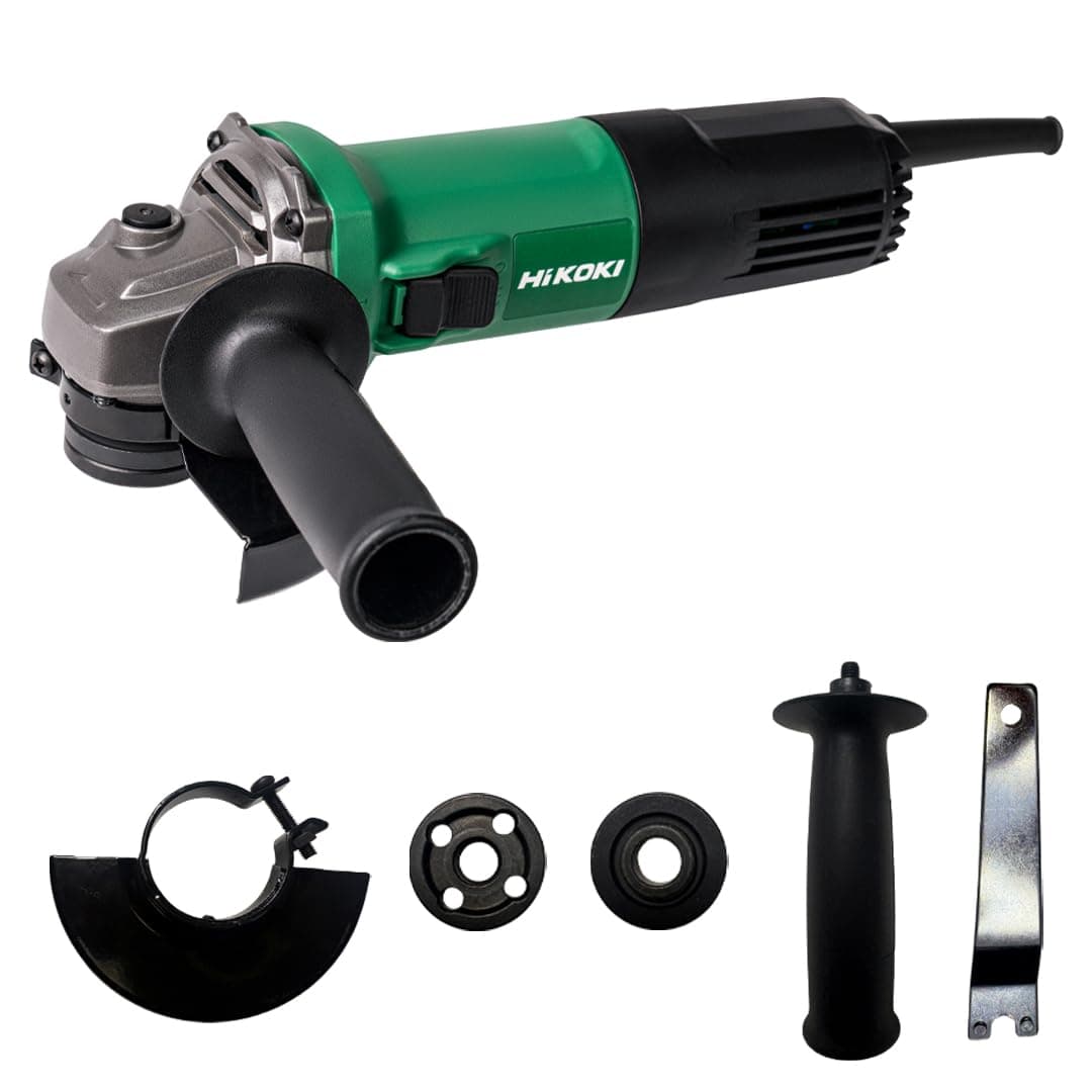 HIKOKI G10MGAS9Z Angle Grinder Machine 100 mm | 700W Powerful Motor | 11000 RPM | Compact & Lightweight Grinding Machine, Grinder Cutter & Cutting Machine