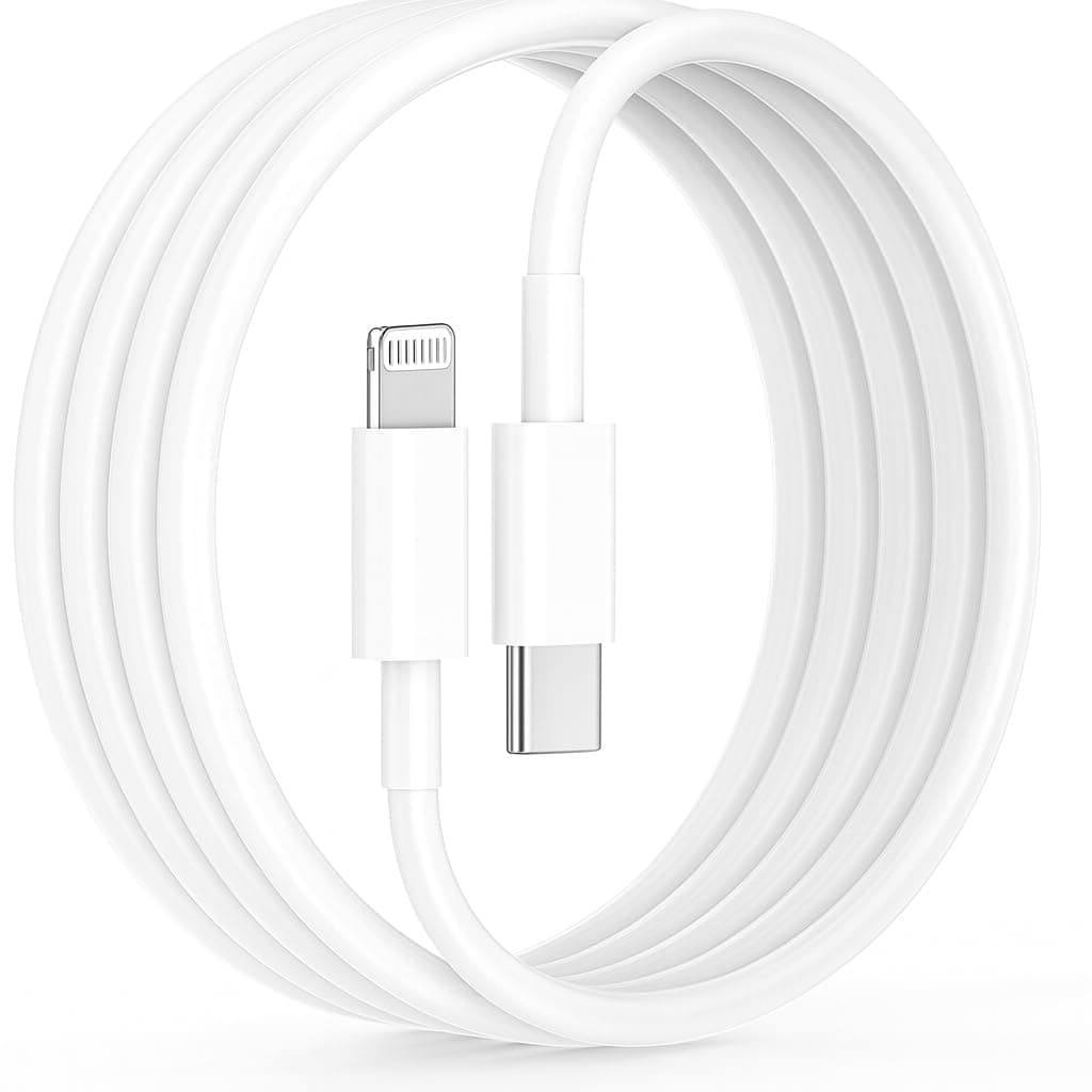 Addtam Lightning to USB-C Charge and Sync Cable 20W Fast Charger Cable USB-C Power Delivery Charging Cord Compatible with iPhone 14/13/12/12 PRO Max/12 Mini/11/11PRO/XS/Max/XR/X/8/8Plus/iPad, White