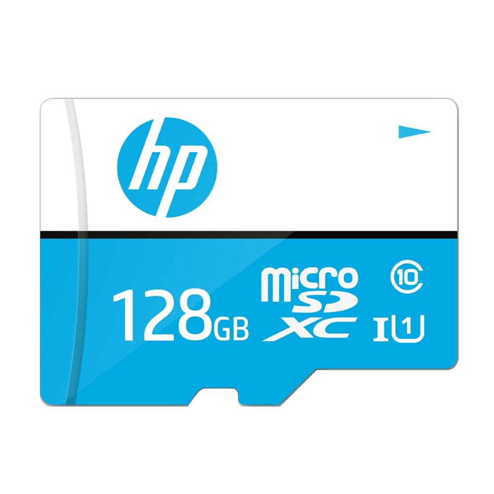 HP 128GB MicroSD Memory Card | SDXC mx310 Class 10 | UHS-I, U1 Card | Upto 100MB/s R | Compitable with Smartphones, Camera, CCTV | Memory Card