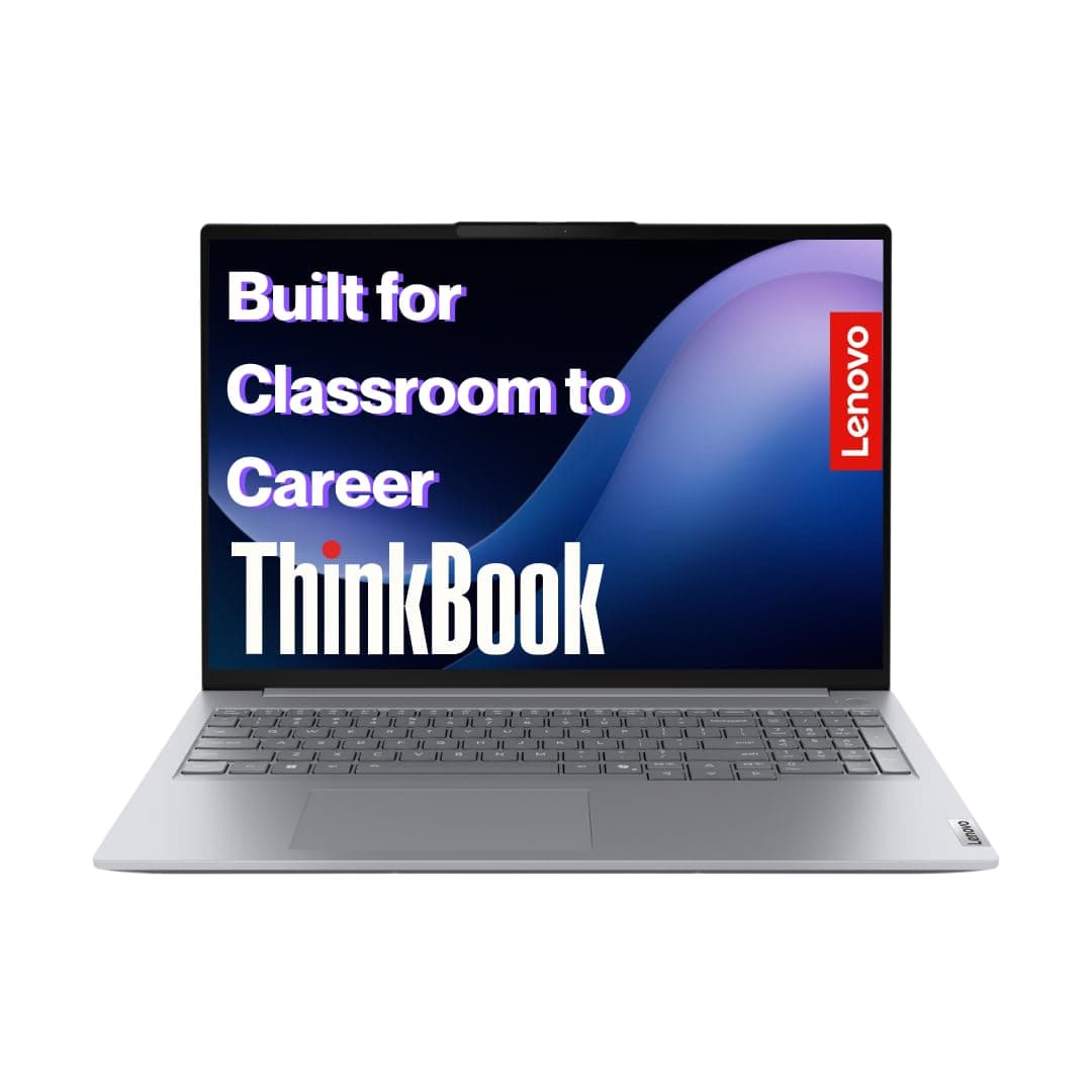 Lenovo ThinkBook 16, Intel Core Ultra 9 185H, 16GB RAM, 512GB SSD, WUXGA IPS 16” (40.64cm), Win 11 Home, Arctic Grey, 1.7Kg, 21SKA0J5IG, Fingerprint, Backlit, 300 Nits, 1Y Warranty, AI Powered Laptop