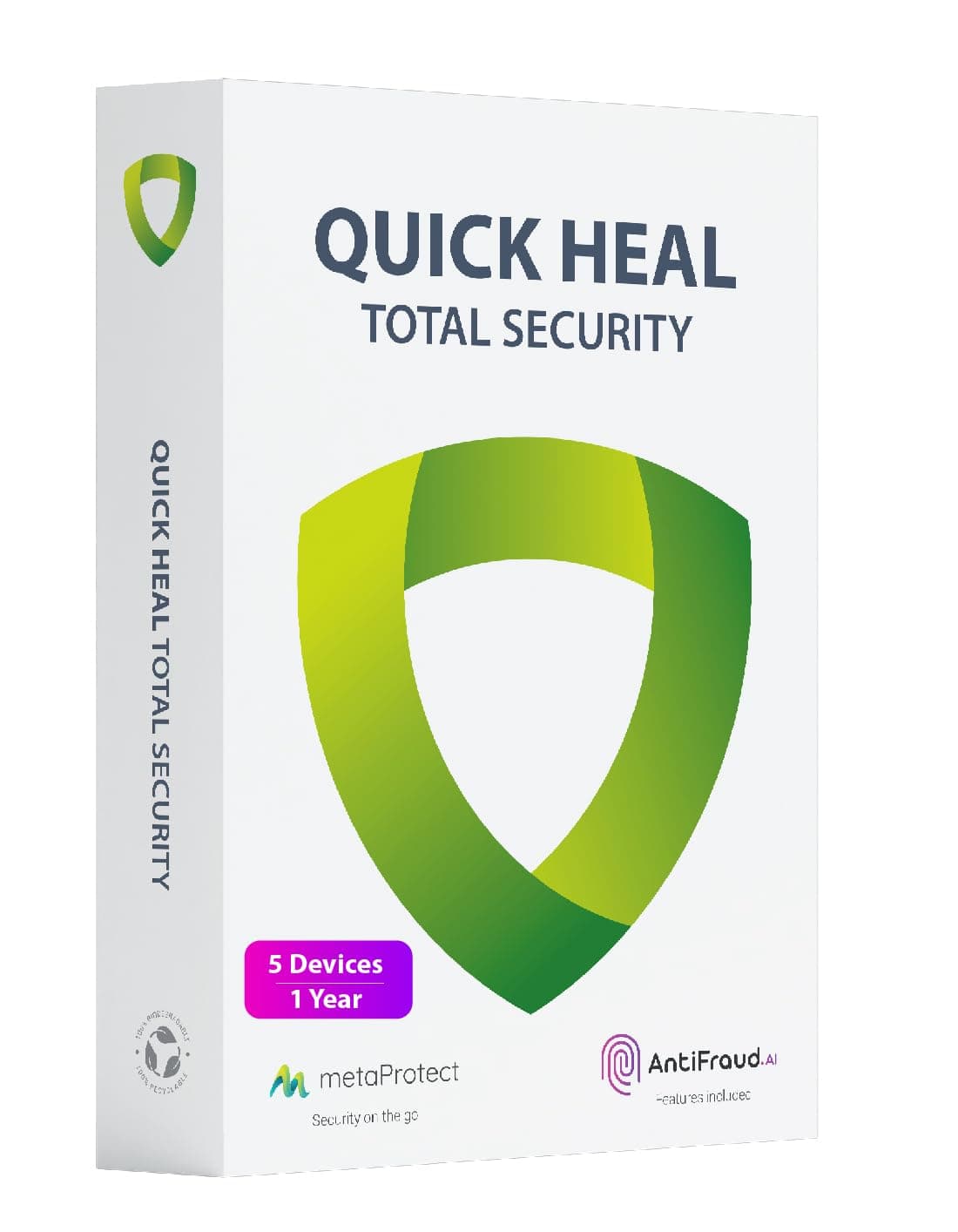 Quick Heal | Total Security Latest Version | 5 Users | 1 Year (Physical Box)