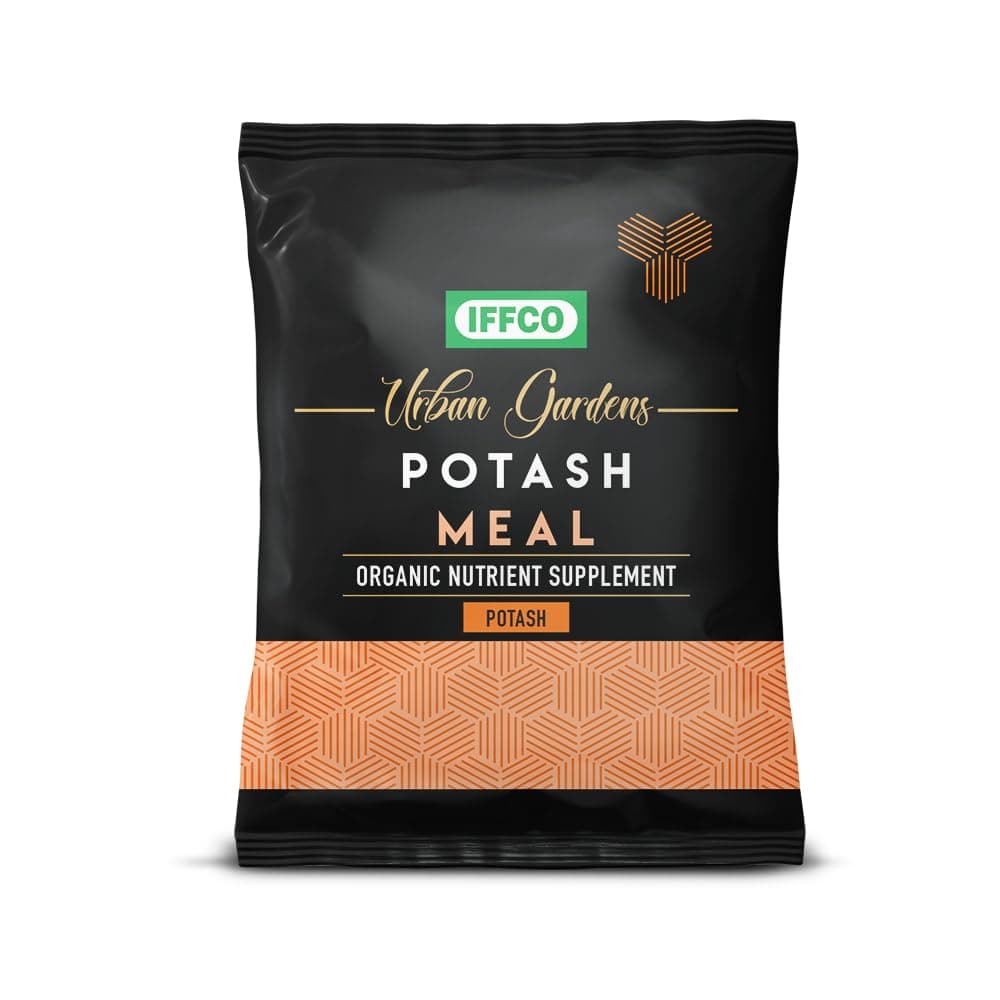 IFFCO Urban Gardens - Potash Meal 900gm - Organic Bio Potash Fertilizer for Plants and Home Garden - Plant Nutrient Supplement in Slow Release Granules