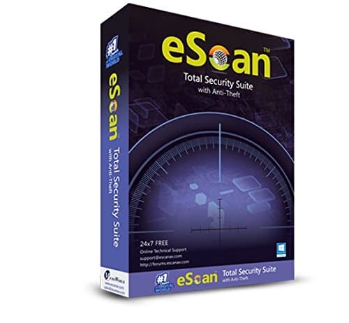 eScan Total Security Suite with Cloud Security - 1 User, 3 Years (CD)