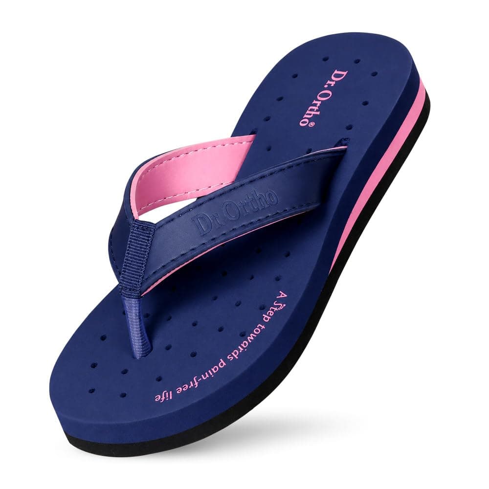 Dr.Ortho Extra Soft Women Slipper | Lightweigt & Comfortable | Flip-Flops | Size UK-08