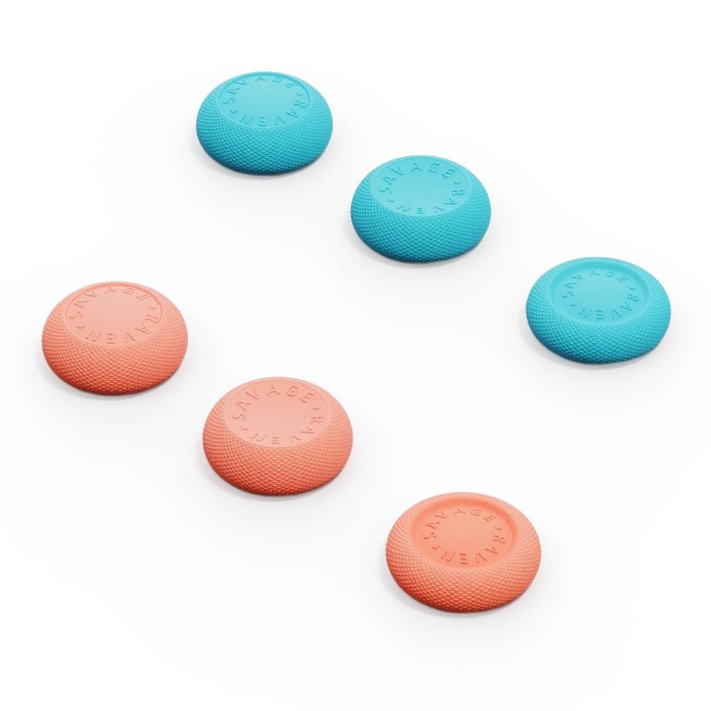 ZORBES 3 Pairs Thumb Grip Caps for Switch 2 Joy-Con, Anti-Slip Silicone