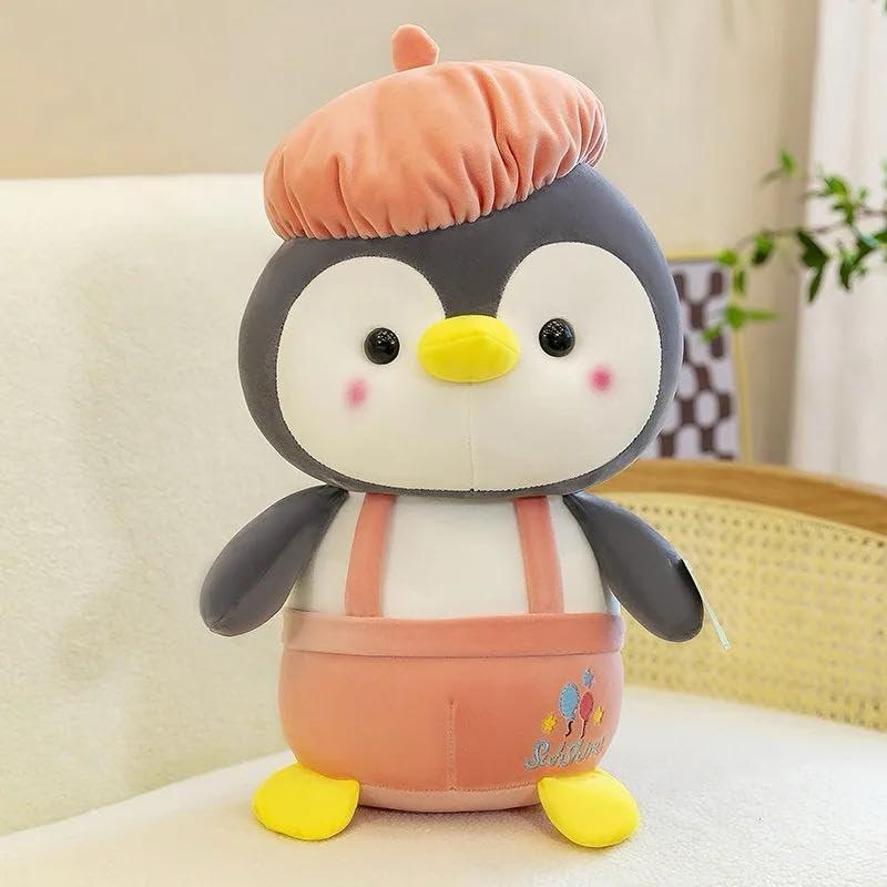 Storescent Soft Toys for Kids - 25cm Cute Cap Penguin Stuffed Animal | Premium Plush Soft Toy for Boys & Girls