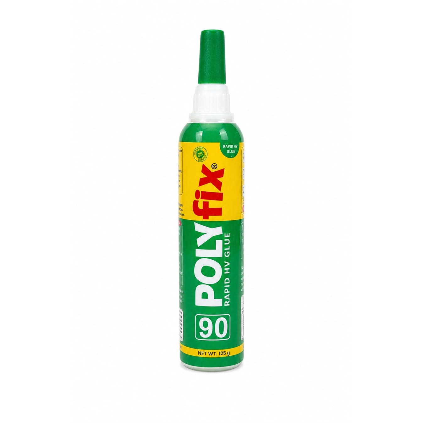 Polyfix Rapid HV Glue for adhesion of MDF, Furniture, PVC/WPC board, Mica, Charcoal, Rubber, Ceramics, Metals, Plastics, Stone, Marble etc. - 125g