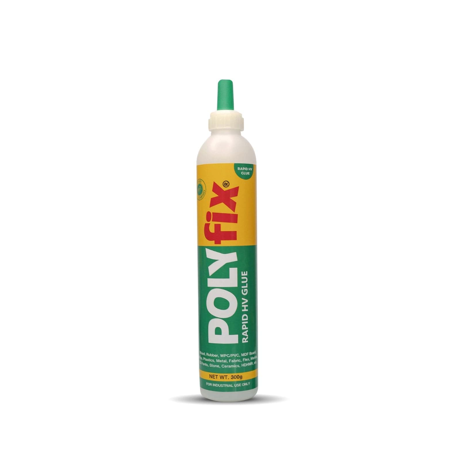 Polyfix Rapid HV Glue for adhesion of MDF, Furniture, PVC/WPC board, Mica, Charcoal, Rubber, Ceramics, Metals, Plastics, Stone, Marble etc. - 300g
