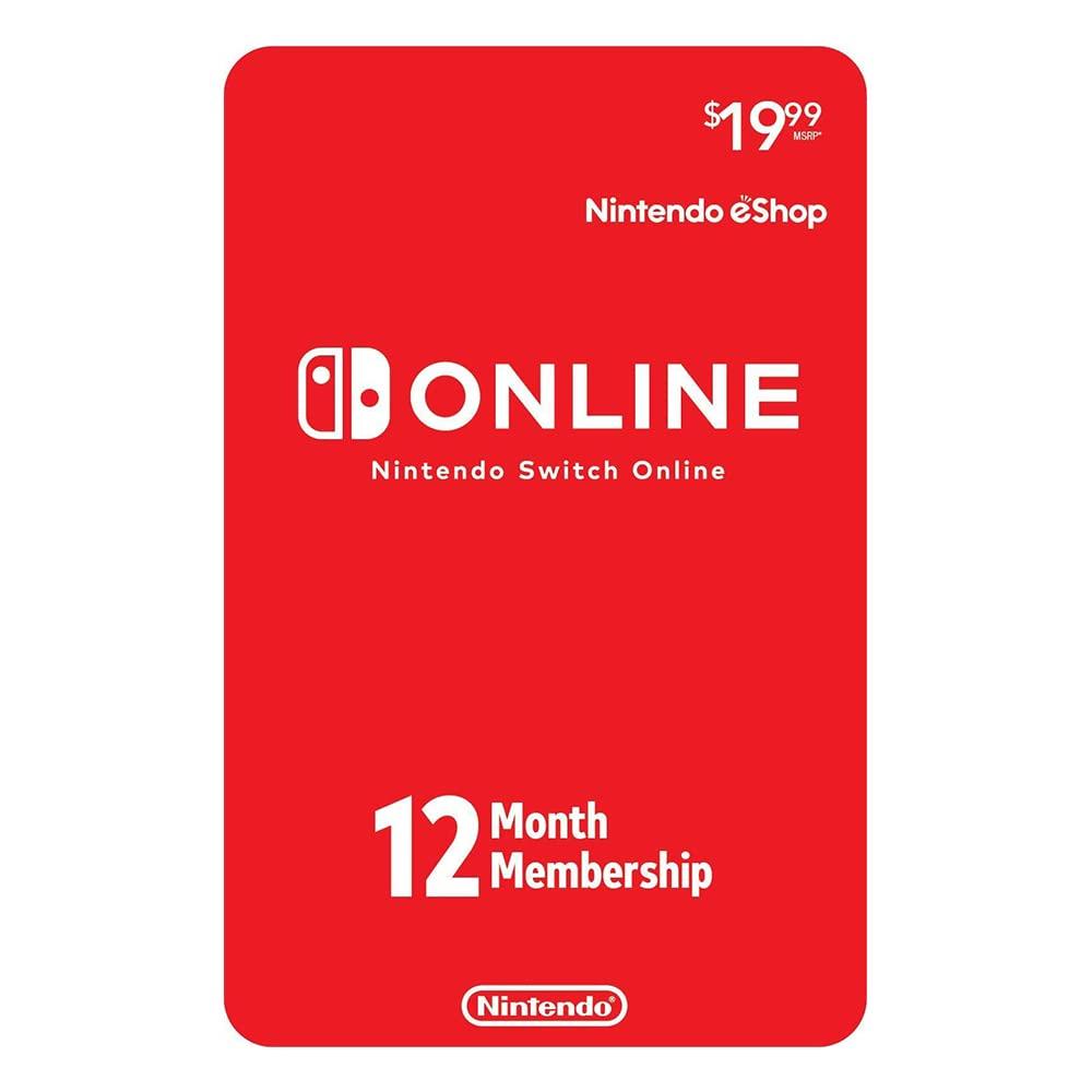 Nintendo eShop 12-Month Subscription Gift code