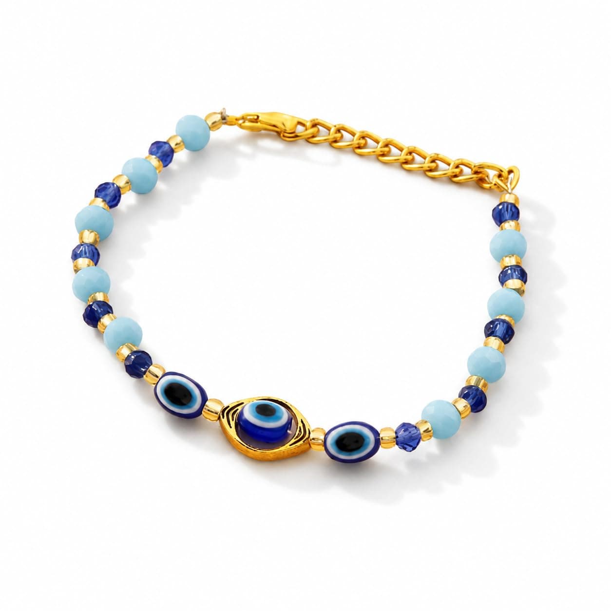Infinity Evil Eye Bracelet for Bhabhi Rakhi