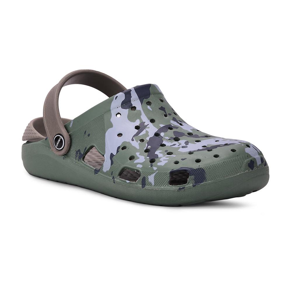 Liberty A-Ha Men Lpmxt-811 Green Casual Clogs-7