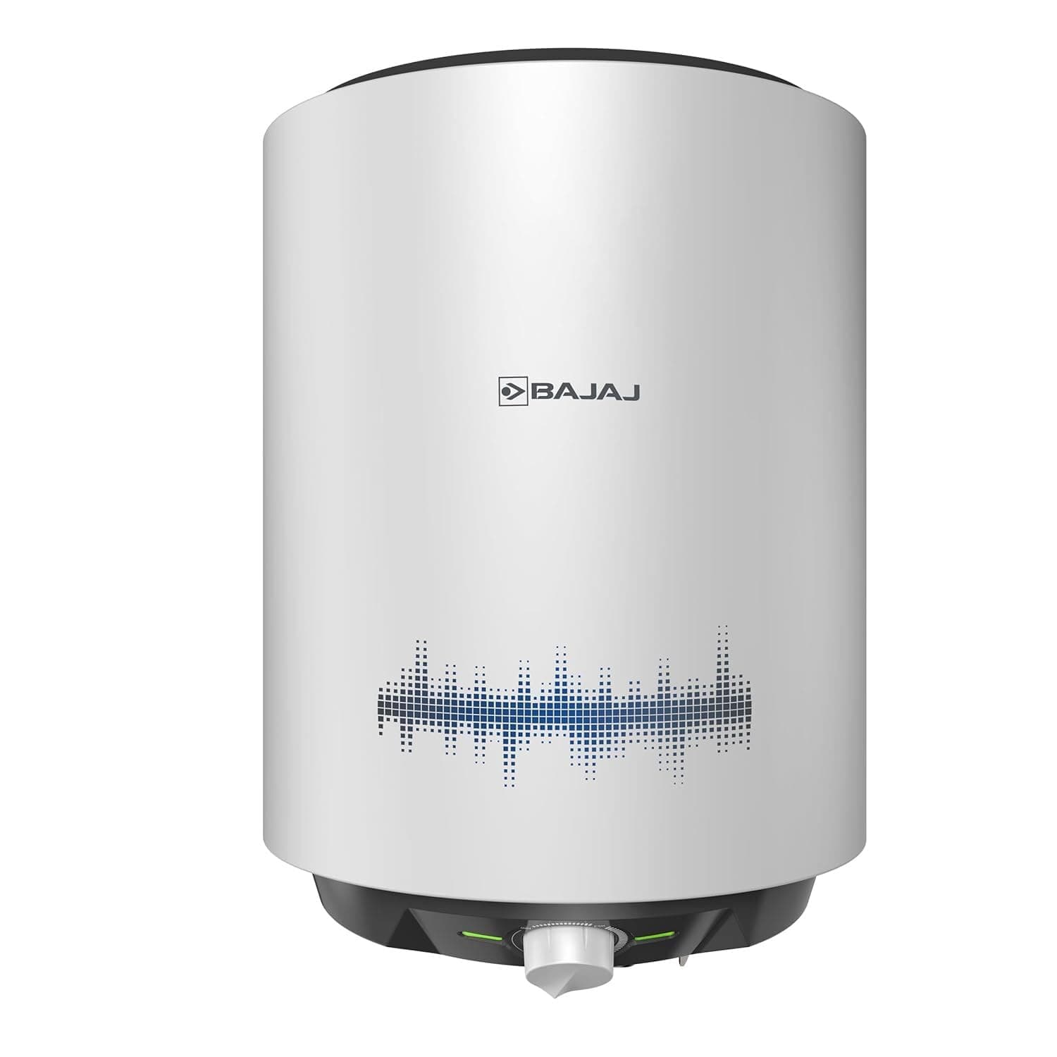 Bajaj Shield Series New Shakti 15L Storage Wall Mount Water Heater For Home, 5-Star Rated Geyser, Child Safety Mode, 7-Yr Tank, 6-Yr Element, 2-Yr Product Warranty, White & Grey