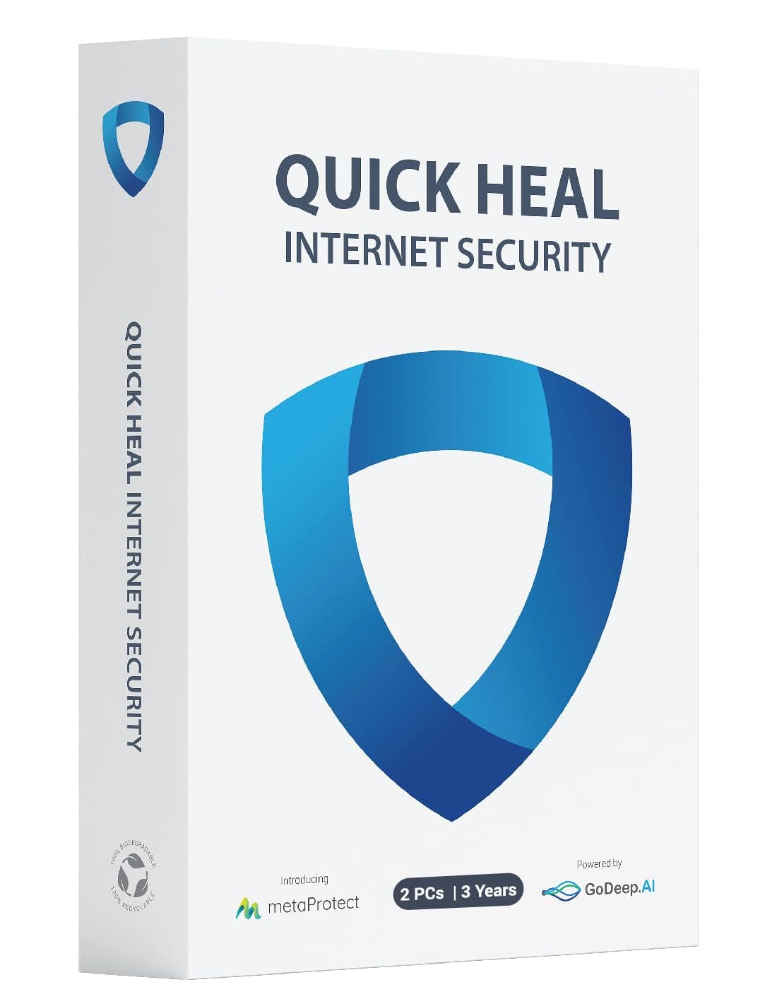 Quick Heal | Internet Security Premium | 2 Users | 3 Years (Physical Box)