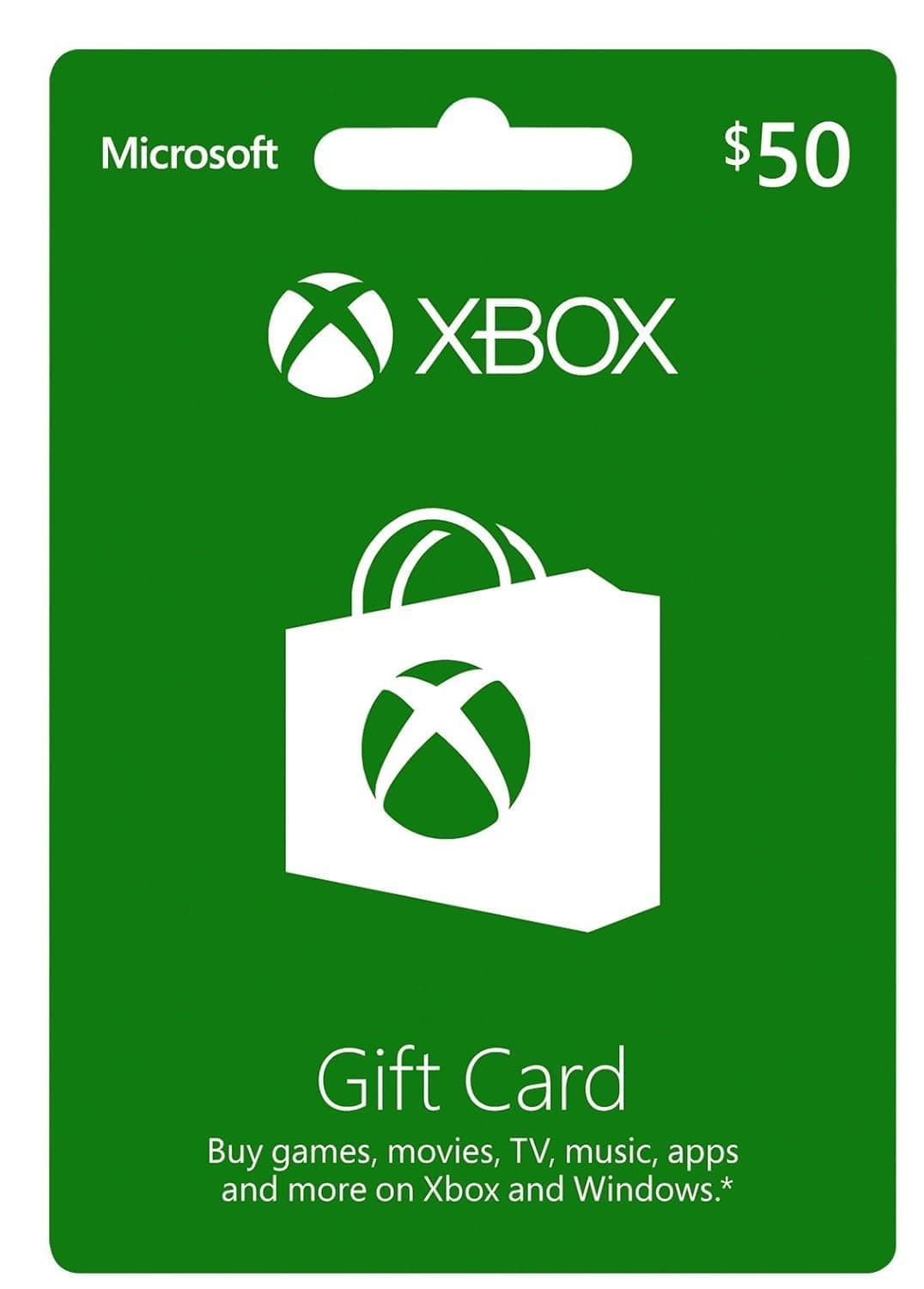 Xbox Live Gift Card $ 50 USD (Digital Code- Email Delivery Within 1 Hr)