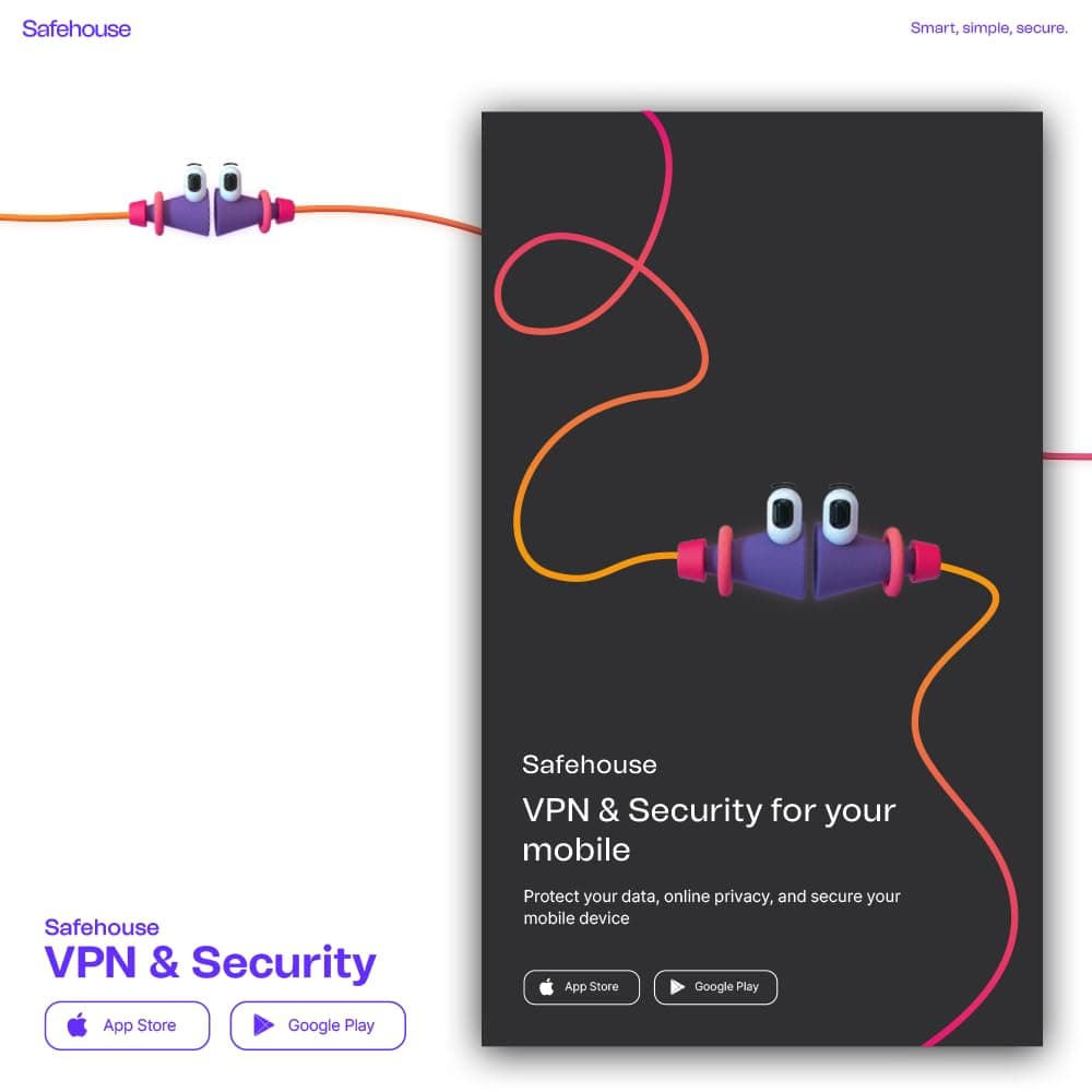 Fast & Secure VPN by Safehouse | 1 hour Email Delivery | Mobile (Android/iOS) Only | 1 Year & 1 Device | Get Product Key via Email within one hour