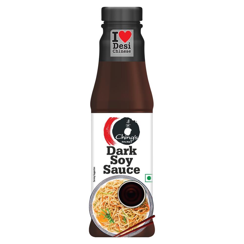 Ching’s Secret Dark Soy Sauce, 210g, Rich, Brown and Zesty