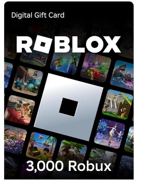 Robux Code - 3000 Robux (Digital Code- Email Delivery Within 1 Hour)