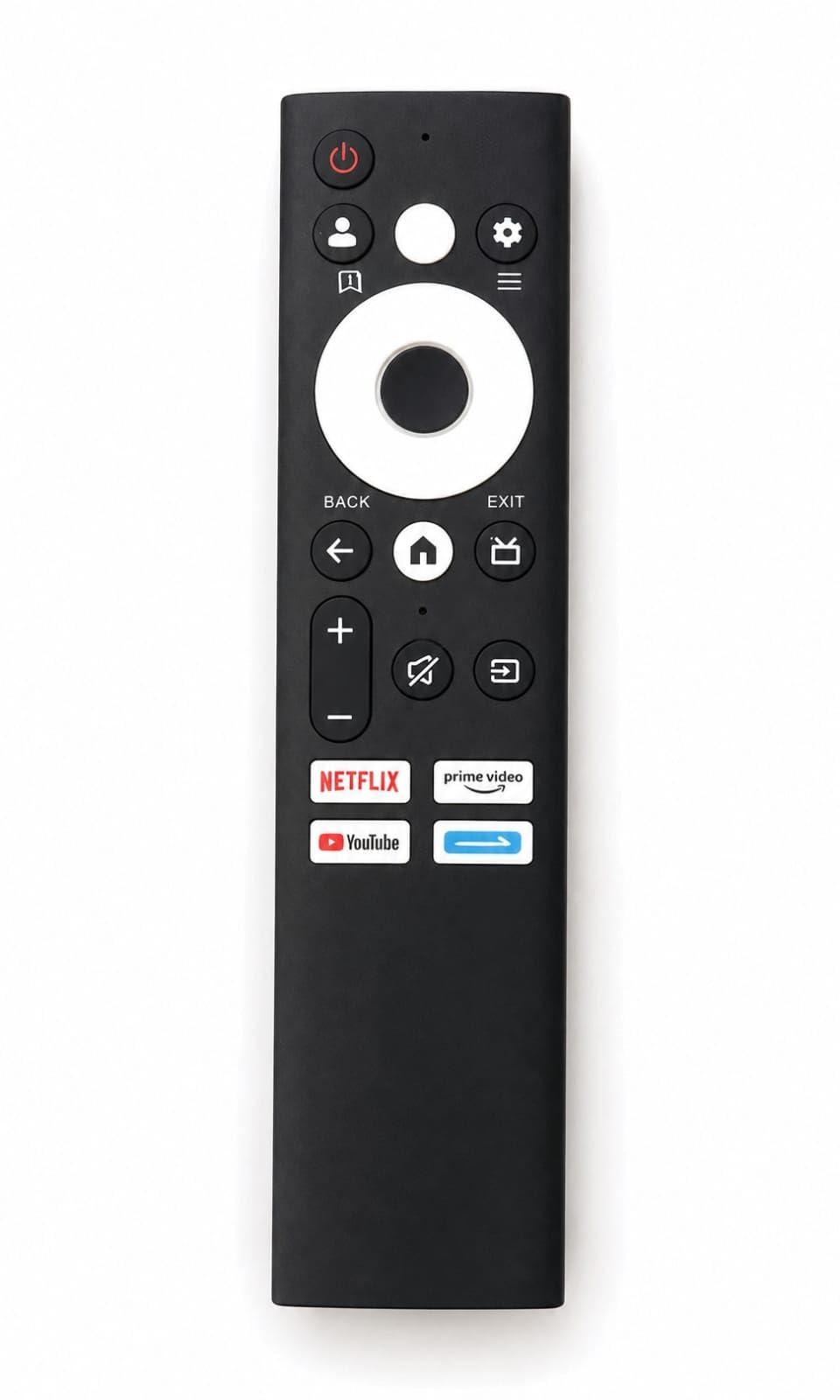 Remote Control Compatible for Sansui/Croma/Thomson/Lloyd/Haier/infinix/compaq/COOCAA Smart Tv Remote Without Voice (Match Your Old Remote) for Smart 4K Android TV.