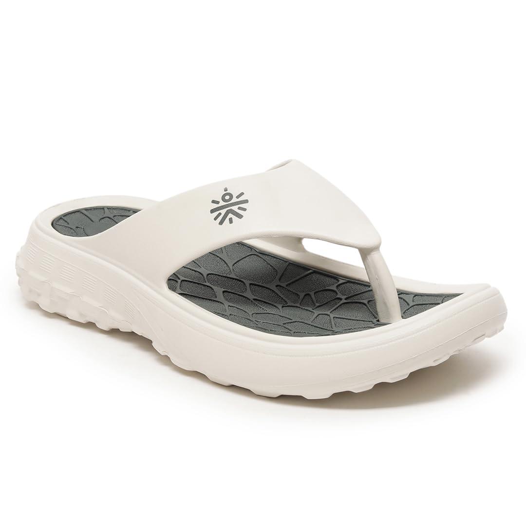 CULT Men's TerraGrip Sliders (Off White_UK9)