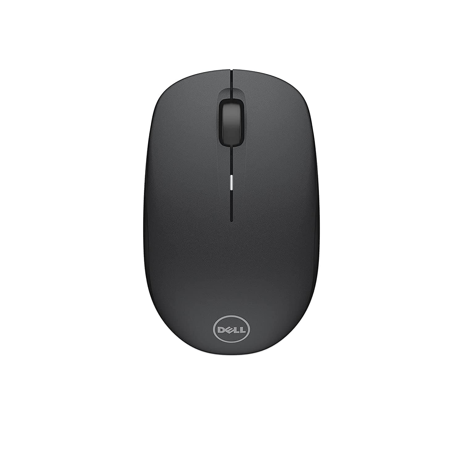 Dell WM126 Wireless Mouse, Optical, 1000 DPI, 3 Buttons,12 months runtime, AA battery, USB receiver, USB Type-A, RF Interface, scrolling wheel, Plug and Play, Black, 0.12 lb