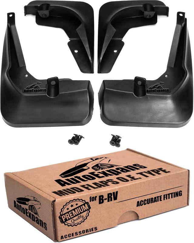 AutoExpanse car mud Flap for B-RV/Front and Rear O.E Type Mud Flaps ABS Plastic only for B-RV