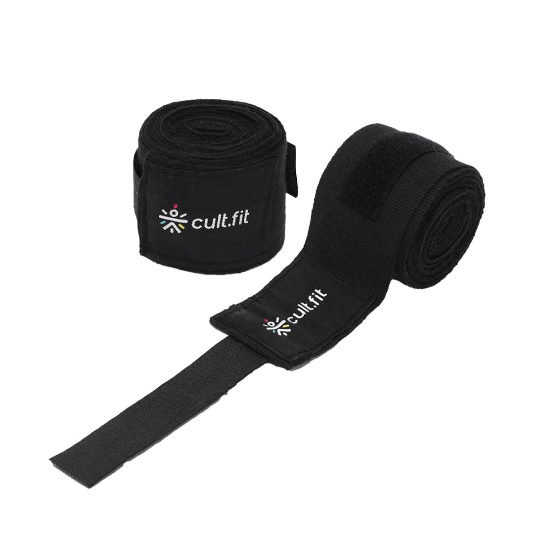 cult Premium Boxing Hand Wraps 180" inch Durable Polyester & Cotton Blend, Breathable, Elastic, Thumb Loop & Velcro Closure, Wrist Support & Knuckle Protection for Boxing, MMA, Muay Thai, Karate