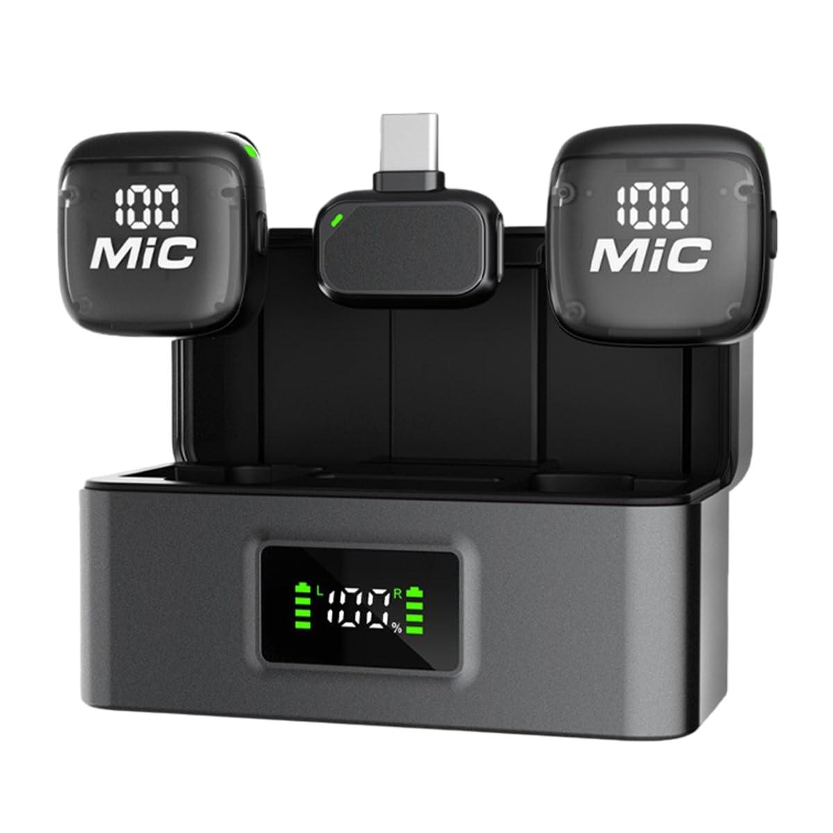 String Swing Wireless Microphone, AI Noise Cancelling, iOS & Android