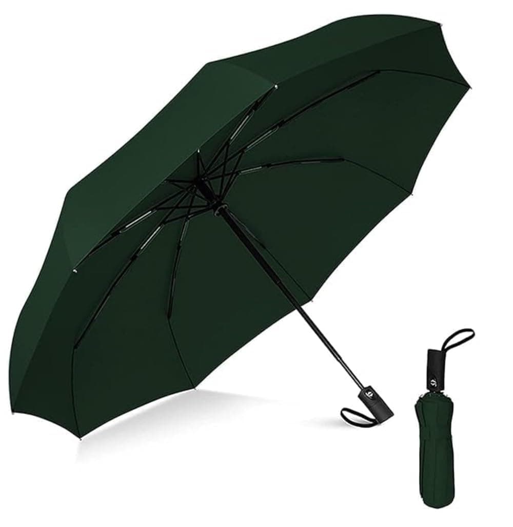TEKCOOL Umbrella, UV Big Size Umbrella for Sun Protection Rain Windproof Strong Large 3 Fold for Men Women Kids Boys Girls Perfect & Stylish Windproof & Compact?.