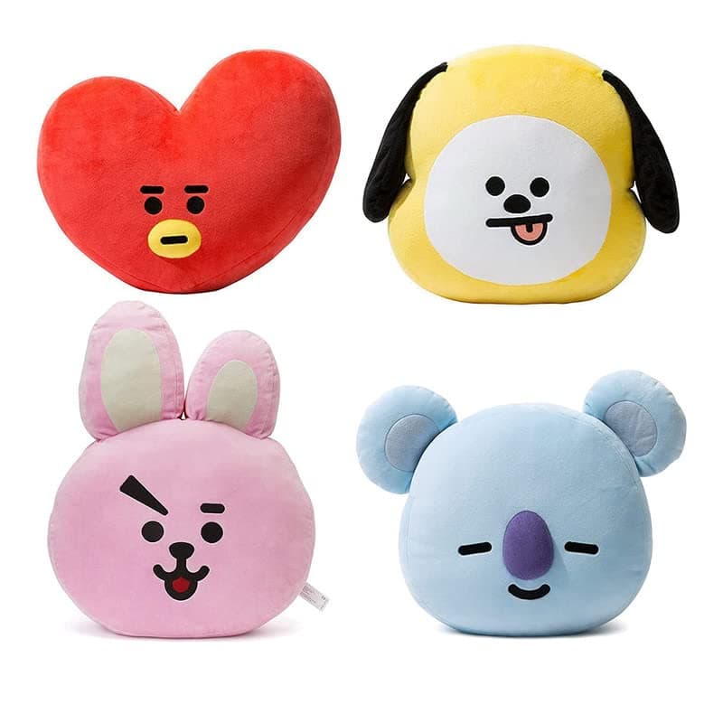 HUG 'n' FEEL SOFT TOYS Soft Toys Long Soft Lovable Huggable Cute (Penguin_New P) (25 cm, Combo_BTS_Pillow)