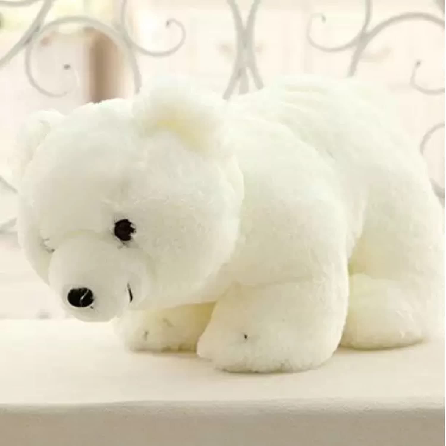 HUG 'n' FEEL SOFT TOYS Teddy Bear 25 cm – Cute White Soft Toy for Kids & Girls | Teddy Gift for Wife, Girlfriend, or Husband | Ideal Birthday & Valentine Gift (White, 25 cm)