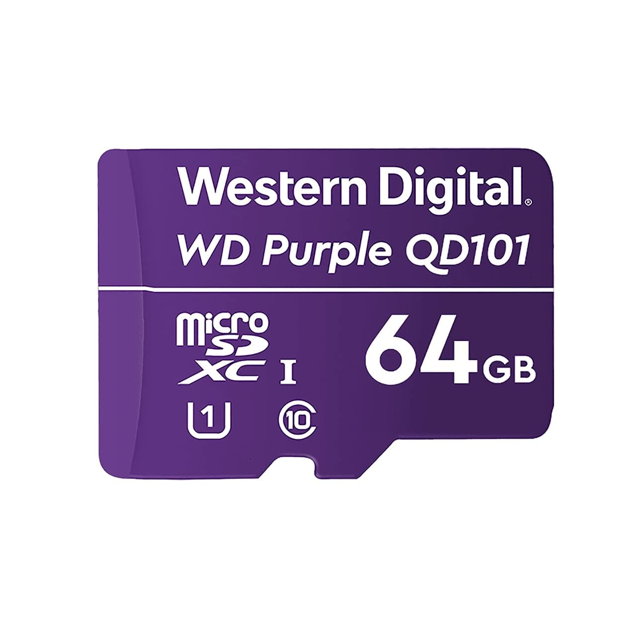 Western Digital WD Purple 128GB Surveillance and Security Camera Memory Card for CCTV & WiFi Cameras (WDD0128G1P0C)