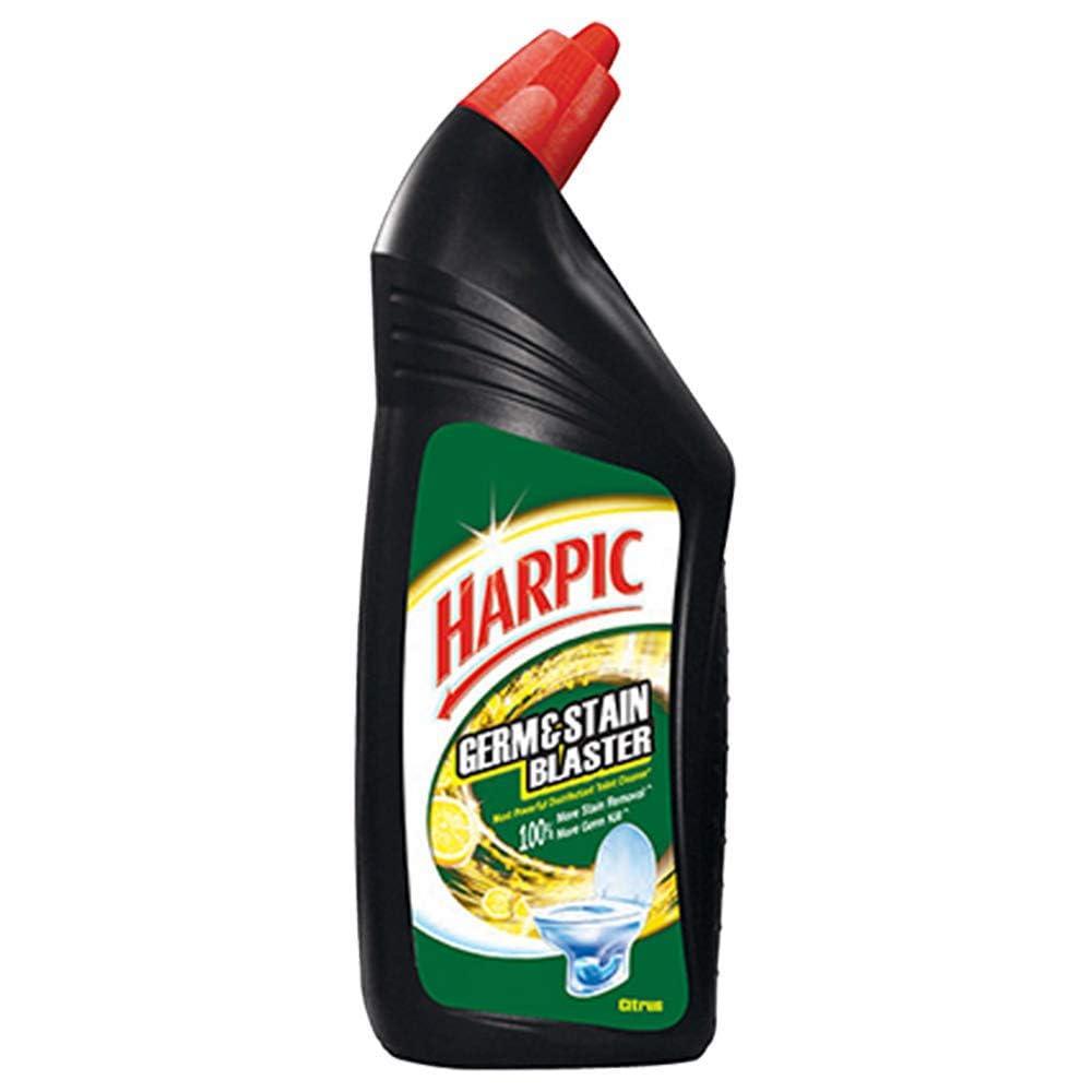 Harpic Germ and Stain Blaster Toilet Cleaner (Citrus) - 750 ml