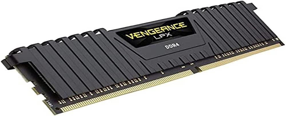 Corsair Vengeance LPX 8GB (1x8GB) DDR4 Up to 3200MHZ CL16 Desktop RAM (Black)