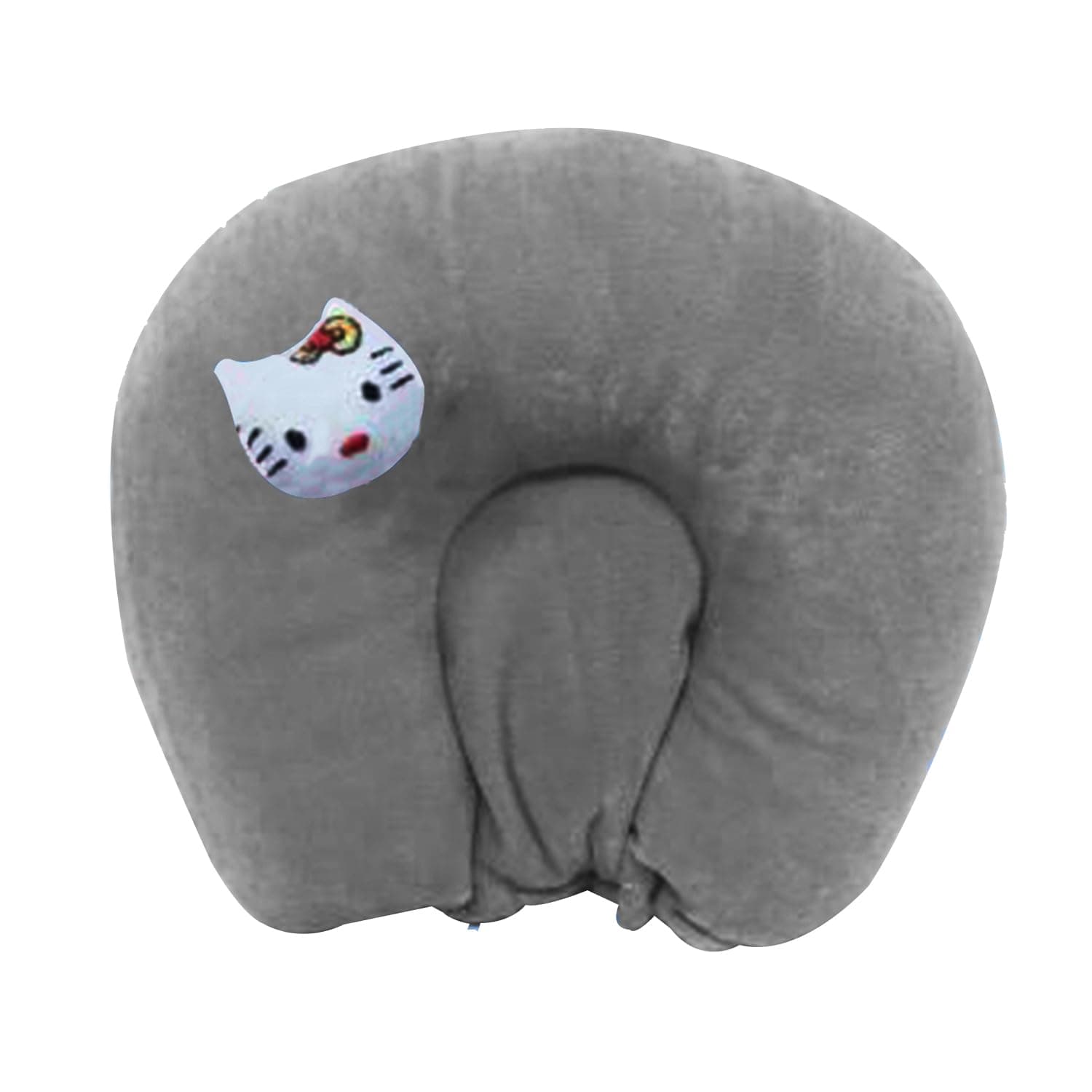 Kausbabi Mustard Seed Pillow for New Born Baby, Ideal for Round Head Shaping Seed Pillow with Foam Cotton Cover for 0 to 12 Months Babies (Gift for Baby)