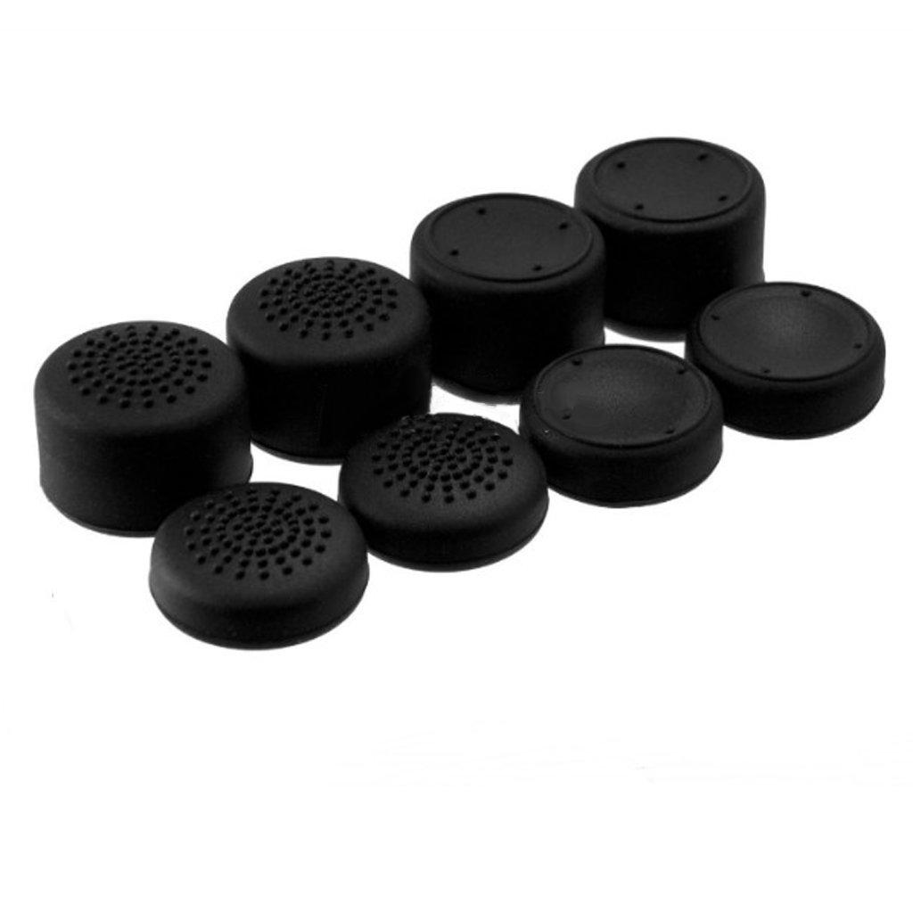 Careflection Thumbstick Cap Raised Thumb Grip for Sony PlayStation Series 2,3,4,5, Xbox Series S X Joystick Controller Gamepad Silicone Cover (8 Pcs) Multi Player FPS, Racing etc - 2 Years Warranty