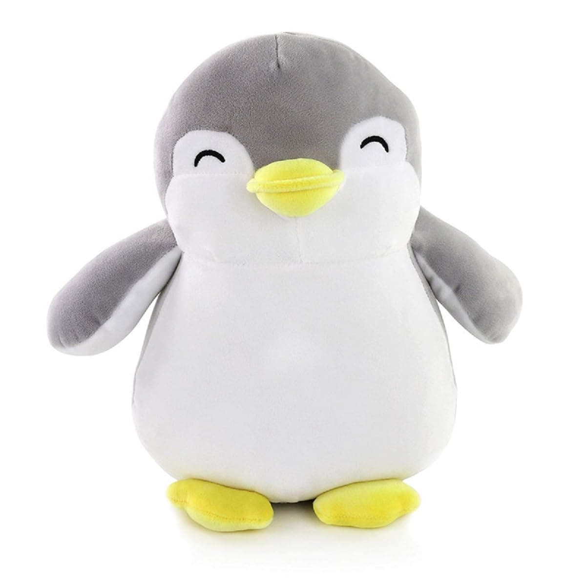 HUG 'n' FEEL SOFT TOYS Penguin, Plush/Soft Toy for Boys, Girls and Kids, Super-Soft, Safe, Great Birthday Gift (Grey and White, 22 cm)