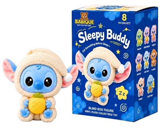 Babique Eat Something Before Sleep Collection Mystery Box Vinyl Plush Toy | Surprise Random Figure | Cute Collectible Model for Home Decor, Birthday Gifts & Kids (1 Random Design)