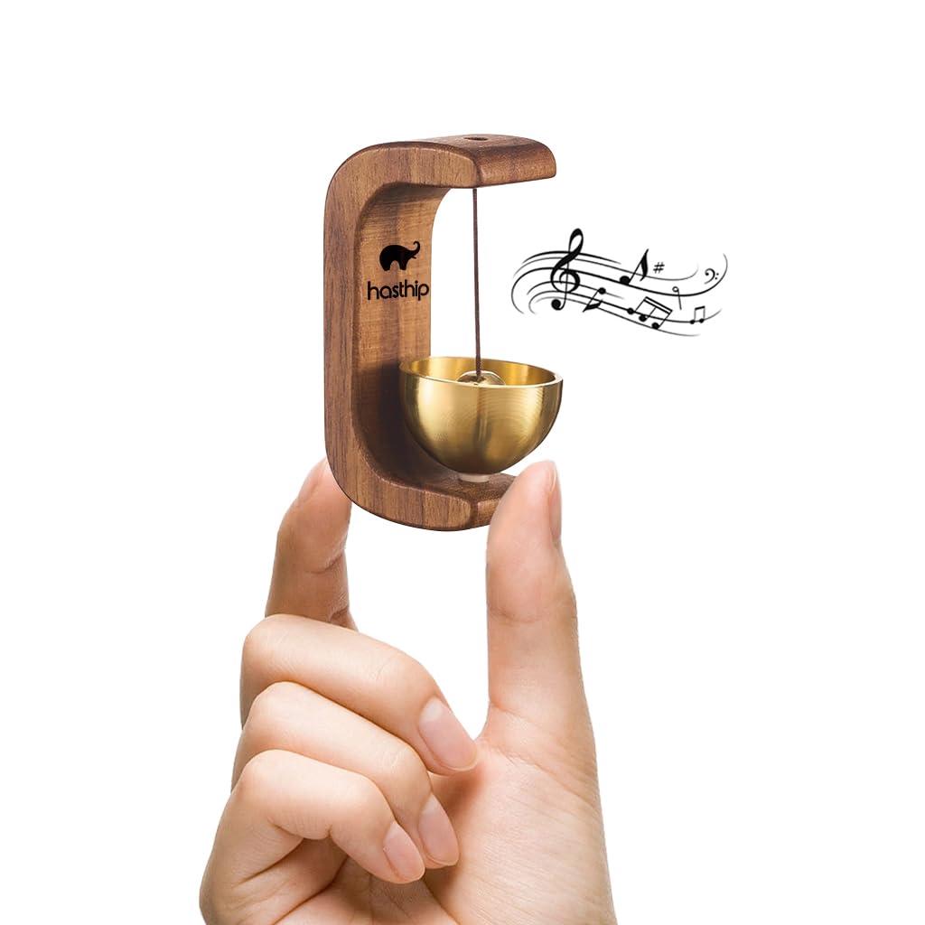 HASTHIP® Wooden Door Bell Beech Magnetic Chimes Door Opening Bell Wireless